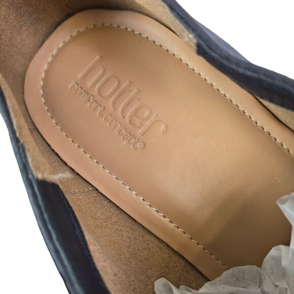 NWOT/NWOB Hotter Suede Leather Cornwall Comfort Oxford Shoes Size UK 8/US 10 - Picture 4 of 9